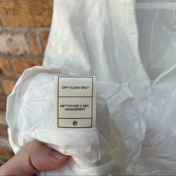 BB DAKOTA Say No More Dress Ivory Polka Dot - Picture 12 of 15